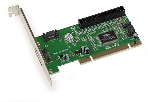 Carte contrôleur PCI 3 ports SATA, 1 port IDE RAID 0, RAID 1, RAID 0+1, JBOD