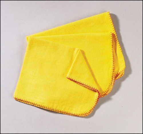 10 x Yellow Duster Cloths Polishing Cloth Fast Postage