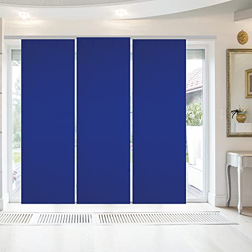 Lot de 3 rideaux occultants avec technologie - 60 x 245 cm (l x L) - Alessia disponibles dans de nombreuses couleurs