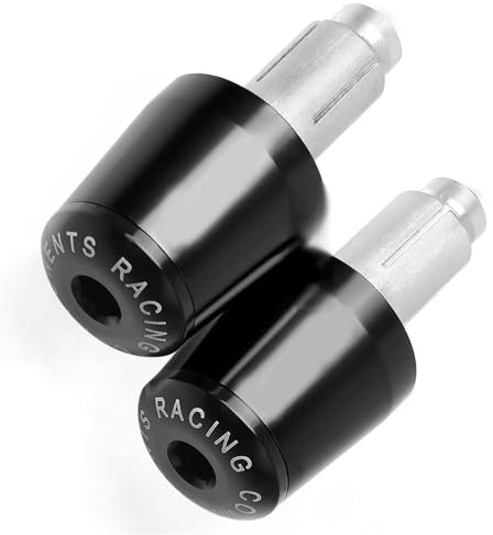 Motorrad 7/8 22MM Lenkergriffe Lenkerendkappe Zubehör Für H&onda CBR150R CBR 150 CBR150 R 2011-2014 2012 2013 Lenkerenden (Color : Schwarz)