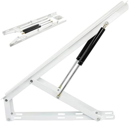 piezas de mecanismo de elevación de cama de almacenamiento neumático, juego de bisagras de marco de cama de almacenamiento elevable, bisagra de soporte de tapa, elevadores de cama de alta resistencia