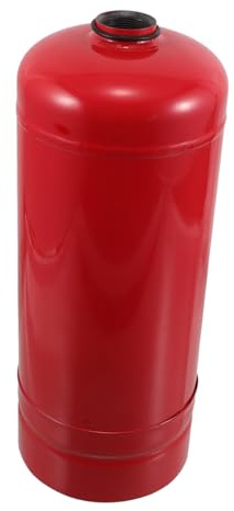 Empty Fire Extinguisher Cylinder 2kg High-pressure Steel Shell | DIY Refillable, Red Finish, Suitable for Workshop and Household Use, Compact Bottle Format