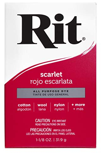 Rit Dye Powder-Scarlet
