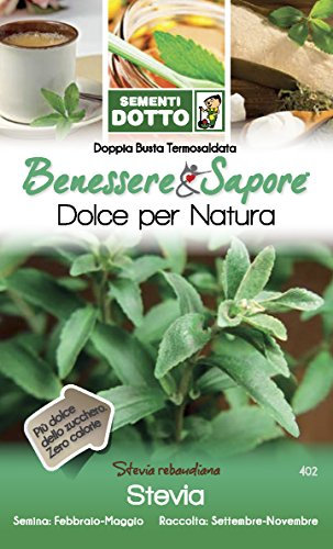 Sdd DT Bn_Stevia Semi, Bianco, 0.02x20.2x12.2 cm