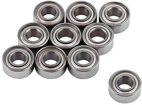 10 stycken 685ZZ miniatyrkullager 5x11x5mm dubbelsk?rmade miniatyrsp?rkullager, skateboardlager