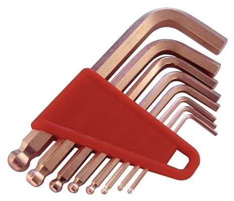 JUEGO DE LLAVES ALLEN ACODADAS 8 UDS. ANCHO DE LLAVE 2-10 MM