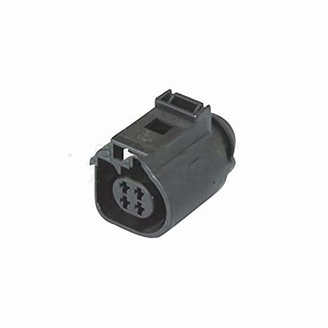 Sky City 5sets 4pin fit für VW. Audi 1.5mm Wassertemperatursensorschraube 4B0973712 Auto elektrischer wasserdichter Stecker 4B0 973 712 (Package : 50 Sets)