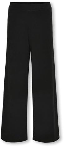 ONLY Mädchen Hose Kognella Pant JRS Noos, Schwarz, 152