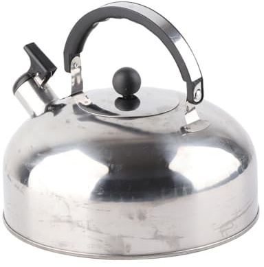 Fast Heating Stainless Steel Whistling Tea Kettle, 3L Capacity, Anti Scald Handle, Whistling Sound, and Rustproof