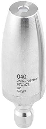 Embouts de nettoyeur haute pression Turbo Buse rotative pour nettoyeur haute pression Buse turbo pour nettoyer la brique et le béton