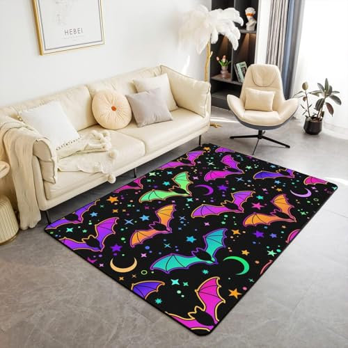 Kinderteppich - Kurzflor Teppich Kinderzimmer Spielteppich Antiallergen Und Extra Weich - Babyzimmer Teppiche Für Junge Und Mädchen Babyteppich 140 x 200 cm / 55 x 78.7 -121413-739872