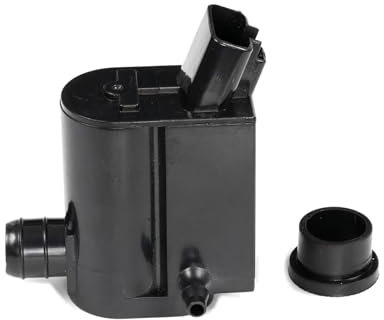 LUOWEINA Twin Outlet Scheibenwaschpumpe Motor Passend for Toyota Yaris 1999–2005 Cynos Coupe 1.5 Starlet 1.3 85330–12280 Waschwasserpumpe für Scheibenwaschanlage