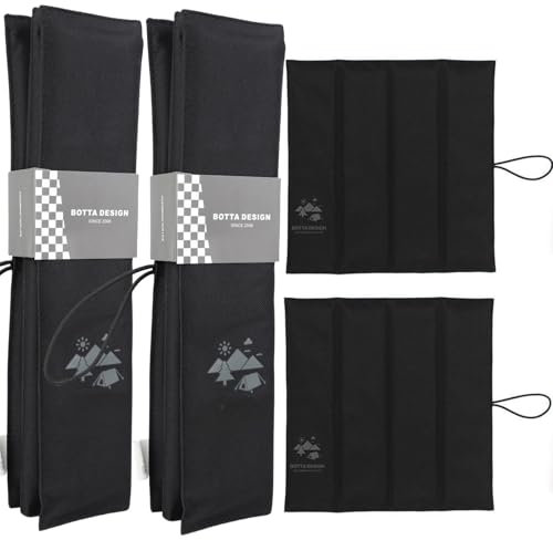 MHwan Sitzkissen Outdoor, 2 Stück Thermo und Wasserdicht Sitzunterlage Outdoor Kinder Erwachsener, Warm, Weich und Bequem Outdoor Sitzkissen Faltbar, mit 2 Aufbewahrungsbeuteln, Maschinenwaschbar