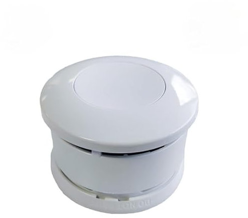 Lifebox Détecteur de Fumée Serenity 5 à Pile Alcaline 5 Ans Certifié NF Fabriqué en France avec Design Discrète