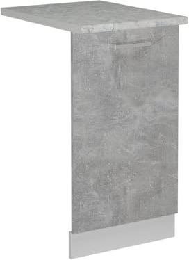 Vicco Panel Frontal R-Line, Hormigón, 45 cm