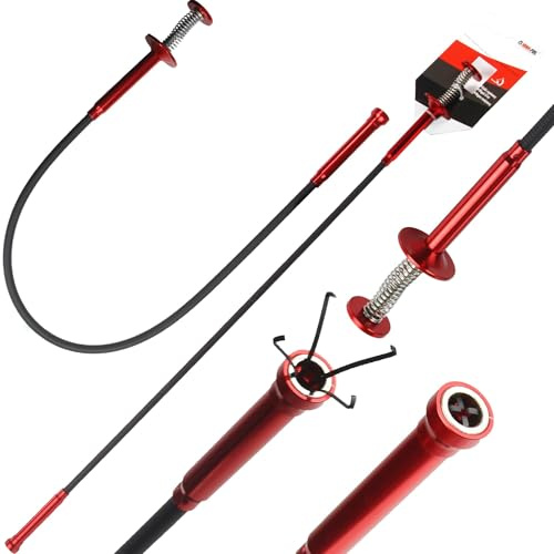 Pinza Flessibile con Artigli e Magnete | Lunghezza 61 cm | per Tubi di Scarico, Spazi Stretti