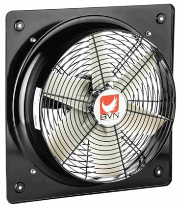 Ventilatore assiale industriale in metallo per parete e finestra, diverse dimensioni B6PA (300)