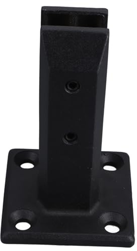 Holibanna Glass Clamp for Balustrade Heavy Duty Railing Clip for Staircases and Balcony Fencing Versatile Support for Residential and Commercial Use Easy Installation