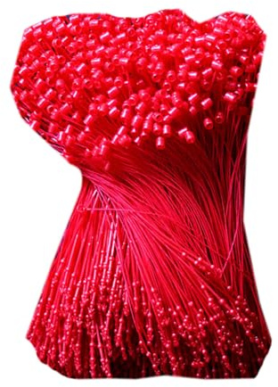 Sicherheitsfäden 5000 Stück Sicherheitsfäden für Etiketten Loop Pins faden preisschilder Kunststoff Tag Loops Pin sicherheitsfäden bunt Loop Ring Fäden Tag Pins Kunststoff Preisschilder Flohmarkt