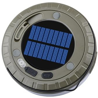 YIXANNX Stringa luminosa portatile impermeabile per campeggio all'aperto a seconda della modalità.. Luce da campeggio ricaricabile a LED in ABS, Modello ad energia solare