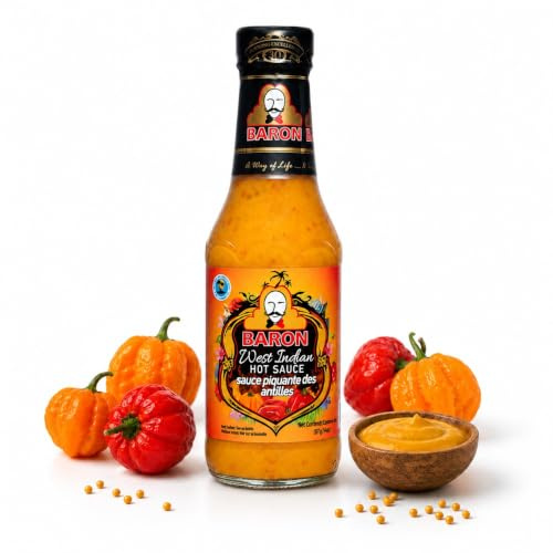Baron West Indian Hot Sauce 397g / 14 oz