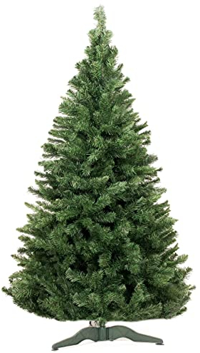 DecoKing Künstlicher Weihnachtsbaum 220 cm Grün Tannenbaum Christbaum Tanne Unecht Weihnachtsdeko Lena
