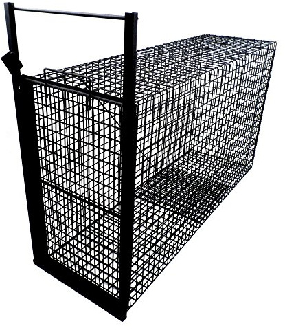 Tomahawk Model BC100-36x9x18 - Bobcat Trap with Gravity Operated Trap Door