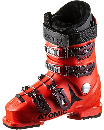 ATOMIC Redster JR 60 Black Skischuhe, Rot/Schwarz, Größe 41, Rot/Schwarz, 41 EU