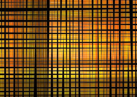 adrium Acryl-Bild 90 x 60 cm: vertikale streifenstruktur, natur und löcher - vertikale streifenstruktur, natur und ocker(11126474)