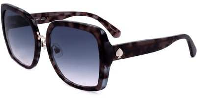 Kate Spade Kimber/g/s JBW/I4 BLUE HAVANA Sunglasses Women's Acetate, Standard, 56