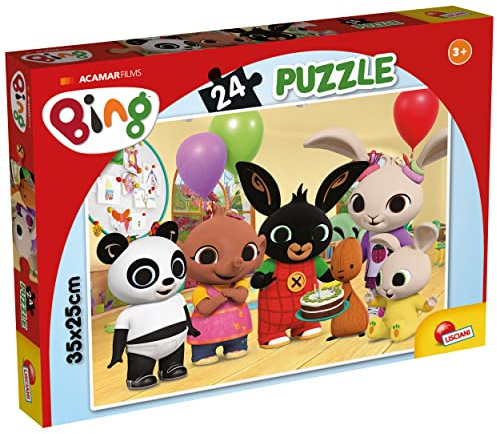 Liscianigiochi Bing Puzzle M-Plus 24, Happy Birthday, 99429