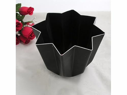 LA CASA DI EVA Moule Pandoro 1 kg, aluminium, revêtement antiadhésif, fabriqué en Italie, dimensions CIAM. 22 cm, hauteur 16 base 11