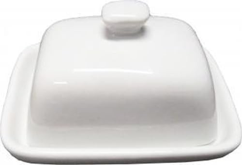 Butterdose Porzellan - 10x7,5x5cm - Sehr klein