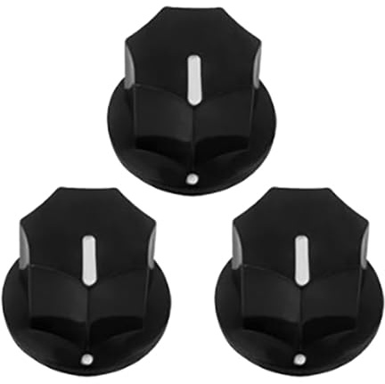 3 Stück Jazzes Bass Knöpfe Konzentrische Knöpfe Bass Effekt Tastensteuerung Drehknöpfe Bass Knöpfe Gitarren Knöpfe Potentiometer