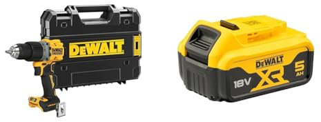 DEWALT DCD805NT-XJ 18V XR Brushless Hammer Drill Driver - Bare Unit + DEWALT Battery