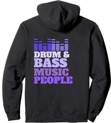 Drum und Bass Dubstep DnB Pullover Hoodie