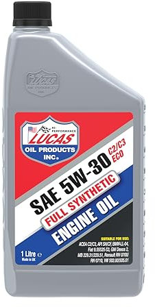 Lucas Oil 47036 Synthetic 5W-30 C2/C3 ECO Engine Oil - 1 Litre