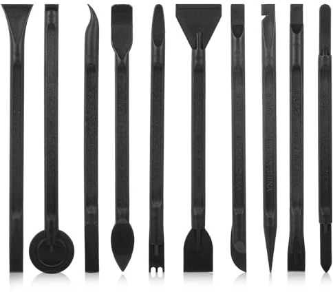 10Pcs Multipurpose Plastic Scraper Tool Set, Non-Scratch Cleaning Scraper for Kitchen, Car, Sticker Removal, Versatile Tool for All Surfaces