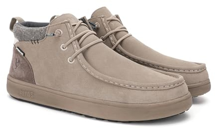 PITAS | BAIKAL | Botas Hombre Casual | Botín Serraje | Bota Urbana de Caña Baja | Mocasines | Náuticos de Invierno | Zapatillas Casual | Zapatos sin Cordones | Calzado Walkinpitas
