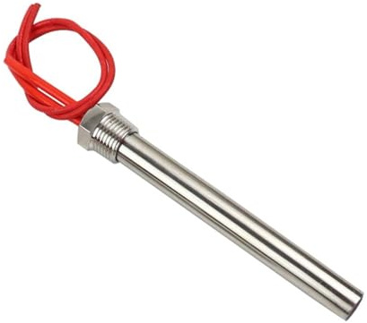 Riscaldatore A Cartuccia 220v DN20 Elemento Riscaldante A Immersione Cilindrico Scaldabagno Tubolare 0,25kw 0,5kw 1kw 1,5kw(0.25KW 20x100mm)