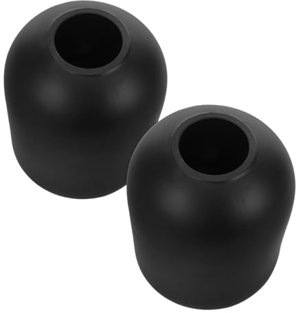 WEKAMOS 2 Stück Aromatherapie Glas Diffusor Flaschen 300 Ml Nachfüllbare Schwarze Raumduftstäbchen Behälter aus Verstärktem Glas für Büro und Zuhause