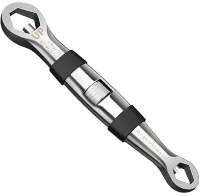 LAJHDCG Juego de llaves universales 23 en 1, llave ajustable de 7-19mm, llave de CR-V, multiherramientas flexibles, herramienta manual for reparación de automóviles