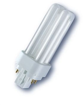 RADIUM Kompakt-Leuchtstofflampe Ralux® Duo/E, Sockel G24q 18 Watt / 827 EEK: A