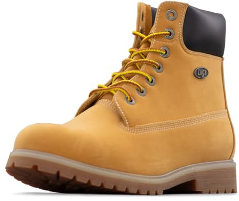 Lugz Men's Convoy Classic 6-inch Chukka Boot, Golden Wheat/Bark/Tan/Gum, 10.5 M