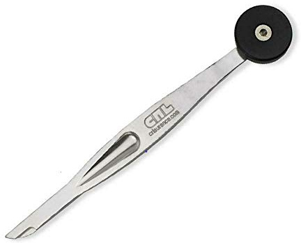 CRL VR04 Gasket Roller with Nylon Ball Bearing Wheel and Aluminium Handle