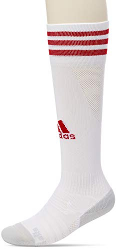 adidas Unisex Erwachsene Adi 18 Socks, white/power red, 34-36