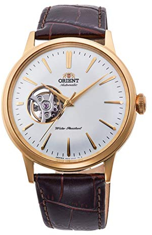 Orient Herren Analog Automatik Uhr mit Leder Armband RA-AG0003S10B