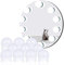 Luces de Espejo LED luces para espejo Estilo Hollywood 10 Bombillas Regulables 3 Modos de Color con USB Puerto Luz Espejo Maquillaje Tocador Baño Espejo Regalo para Fiesta Cumpleaño