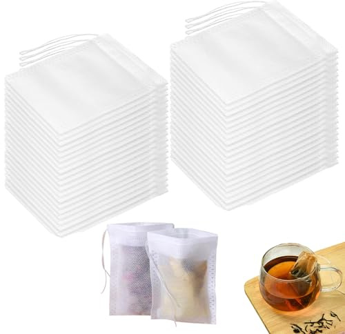 mohito 400 pezzo Filtro Per Tisane,7 * 9cm Filtro Te,Filtri Per Tisane Sfuse,Adatto per tè sfuso, caffè, tè ai fiori, erbe aromatiche, spezie e lavanda