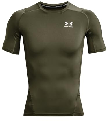 Under Armour Baselayer HG Comp T-Shirt Gruen, XL Herren